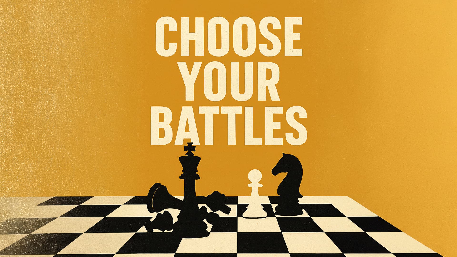 Choosing Your Battles: The Secret to Managing Creative Chaos